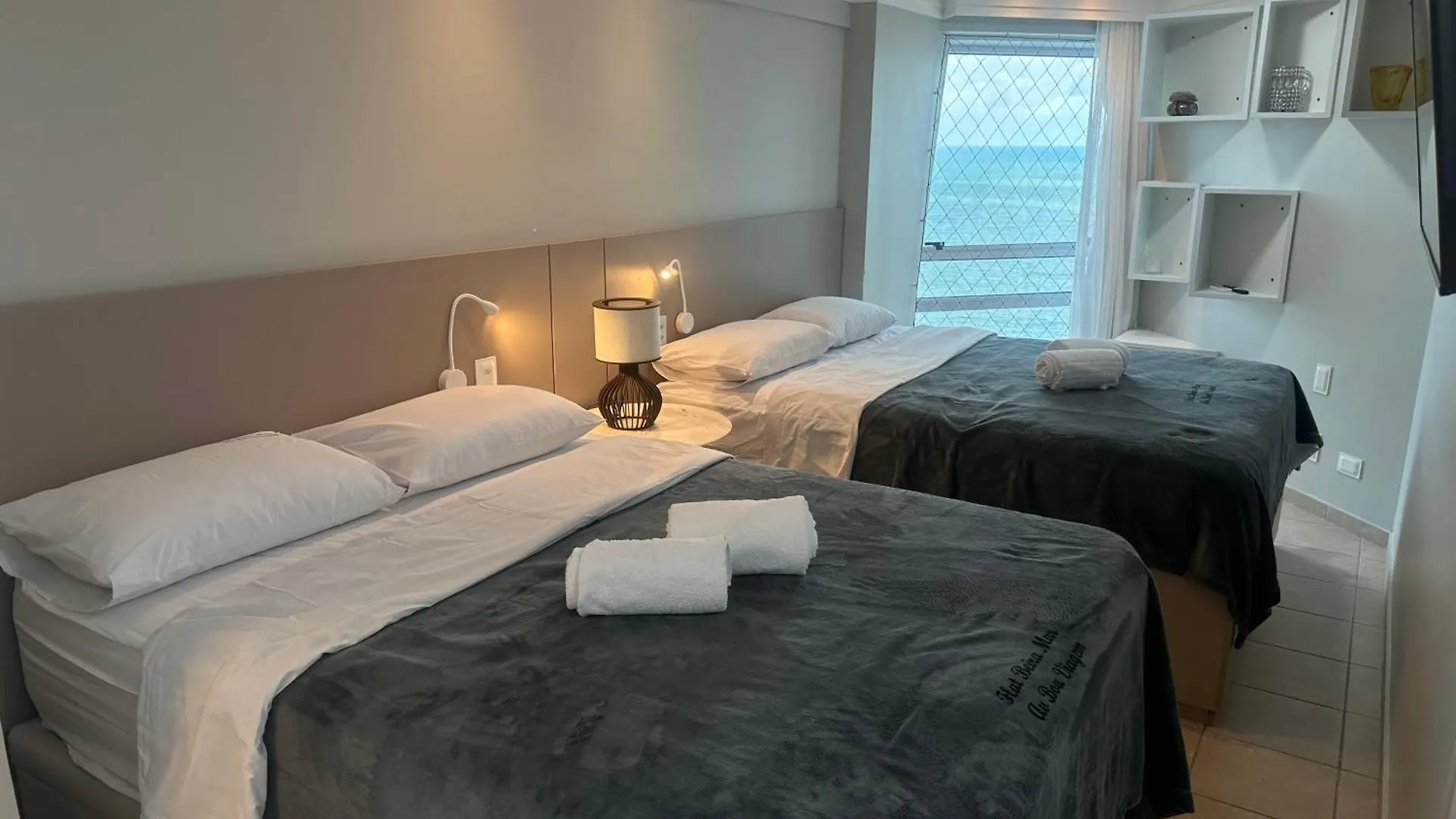 2704 Flat Beira Mar Av Boa Viagem Vista Deslumbrante E Com Cozinha location