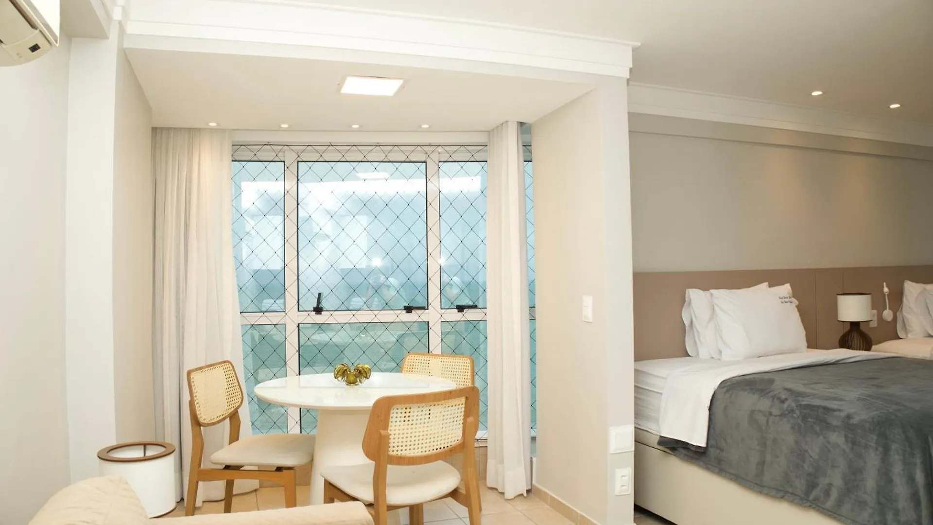 2704 Flat Beira Mar Av Boa Viagem Vista Deslumbrante E Com Cozinha Aparthotel Recife